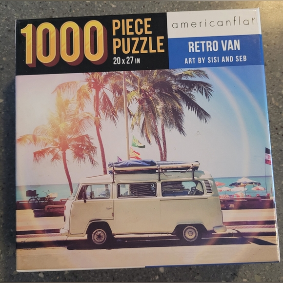 americanflat Other - Americanflat Retro Van Puzzle